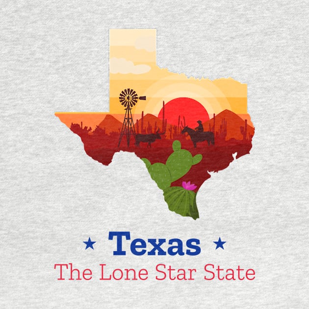 Texas The Loan Star by mooby21